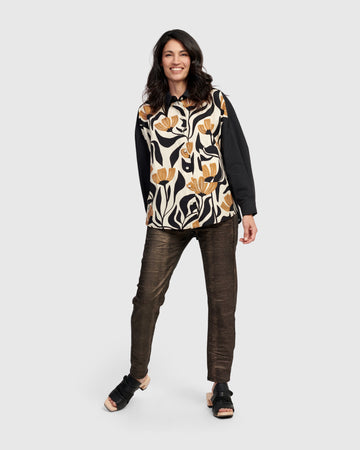 alembika-sage-bluse-tulips-schwarz image 7