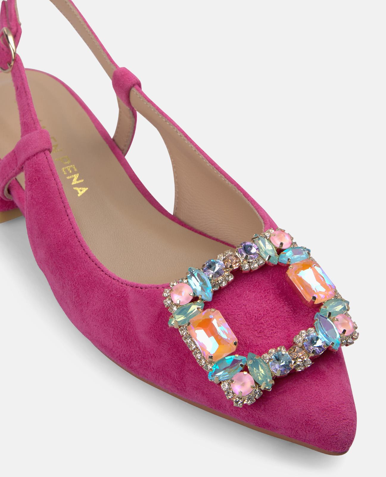 alma-en-pena-slipper-square-heel-damen-schuhe-fuchsia-2-cm image 4