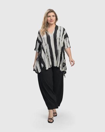 alembika-charisma-v-neck-trapeze-top-grunge image 2