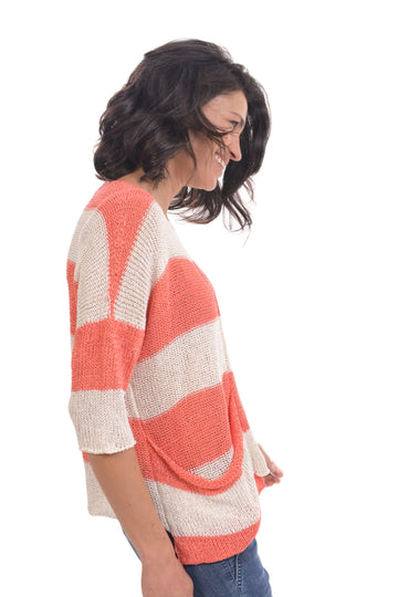 alembika-luxe-pocket-hem-pullover-peach image 6