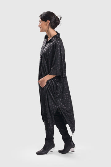 alembika-circles-tunika-shirtkleid-schwarz image 4