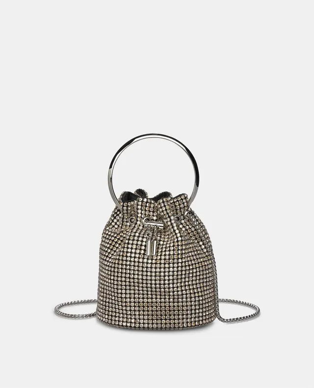 alma-en-pena-bag-covered-with-rhinestones-strass-tasche-gold-mit-kette image 1