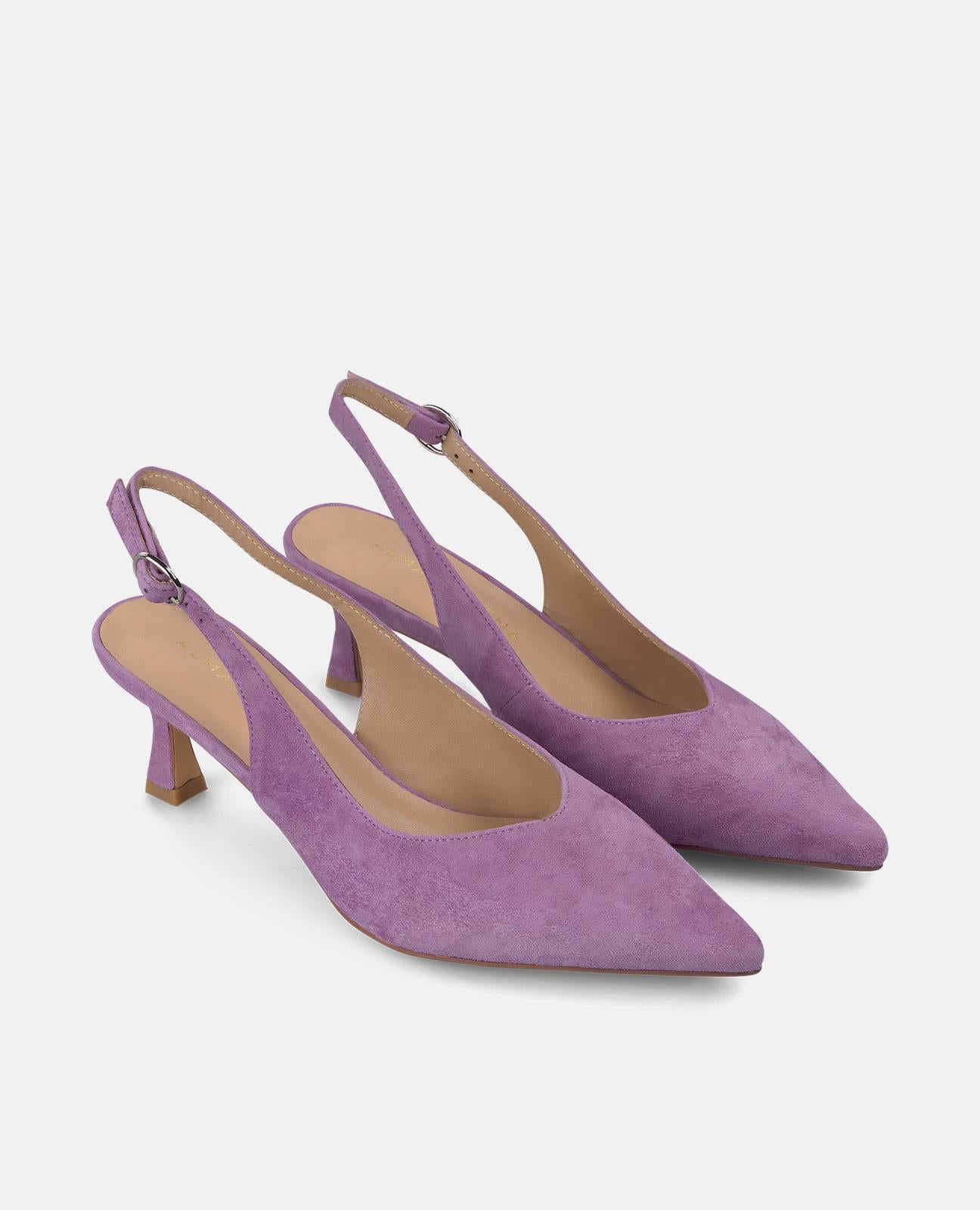 alma-en-pena-kitten-heels-violett-slingpumps-6-cm-absatz image 2
