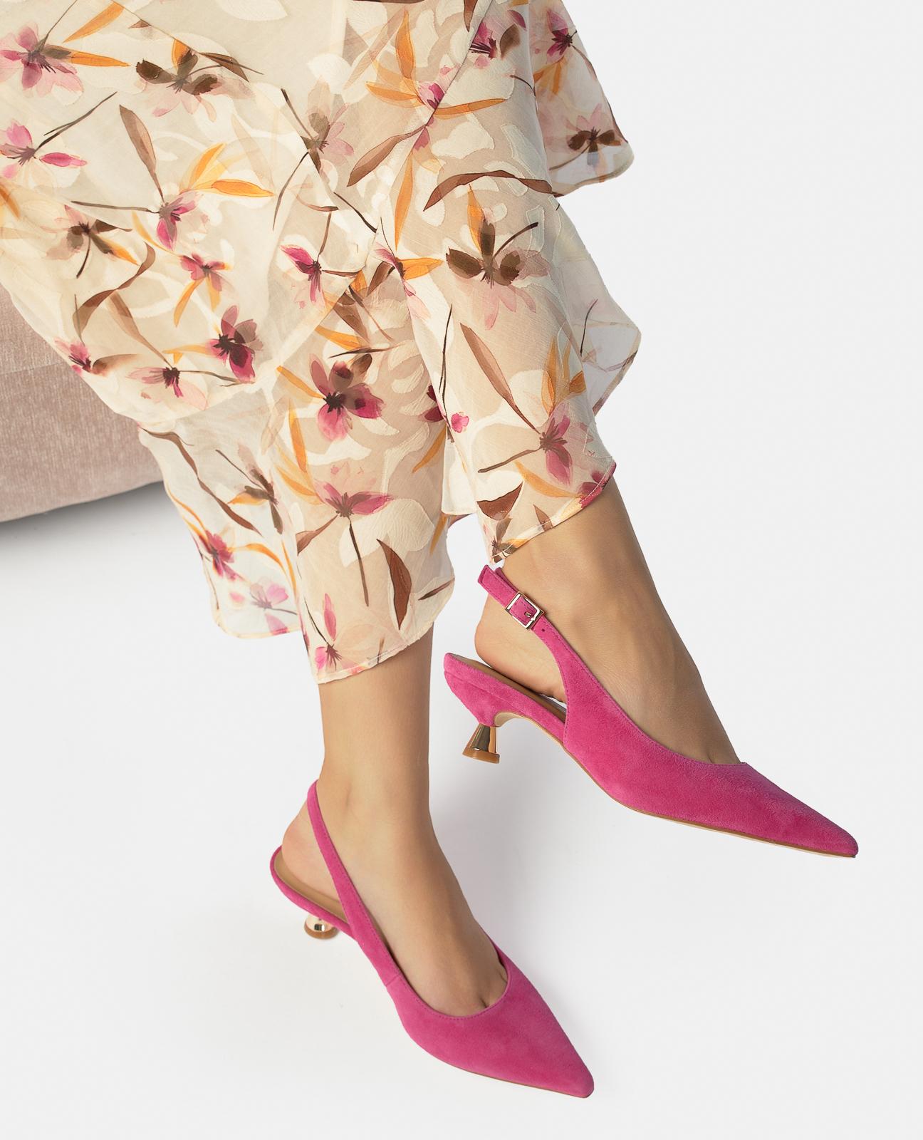alma-en-pena-slingback-kitten-heels-fuchsia-4-cm image 5