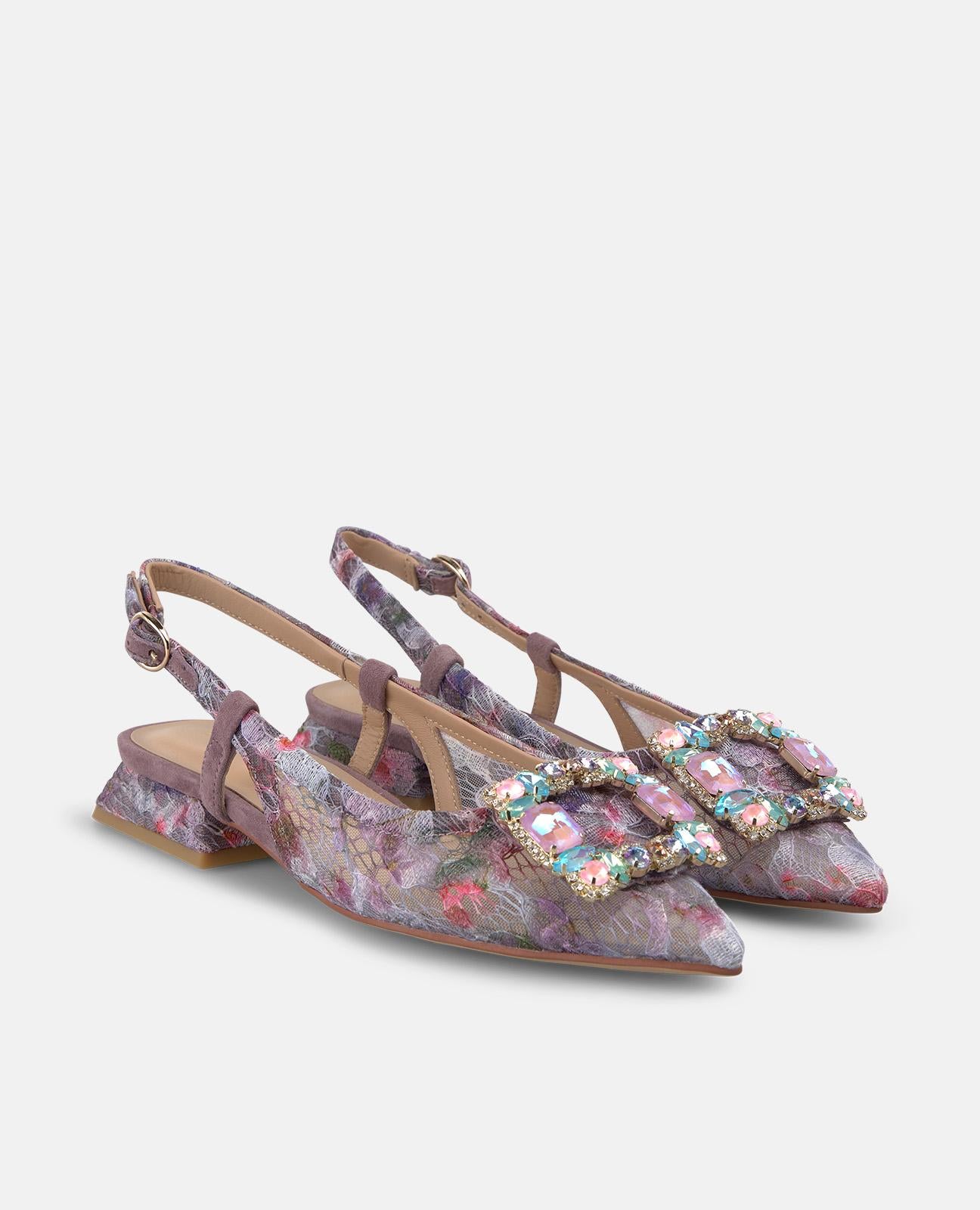 alma-en-pena-slipper-violett-mit-metalldetail-2-cm-flachabsatz image 2