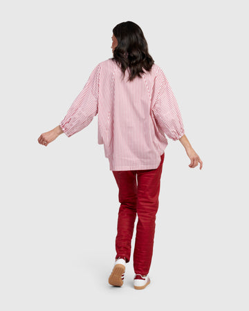 alembika-bethany-button-down-top-streifen image 8