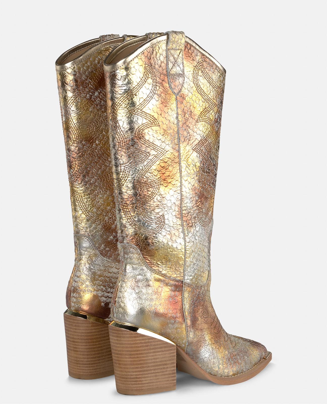 alma-en-pena-cowboy-stiefel-camel-32-5-cm-8-5-cm image 4