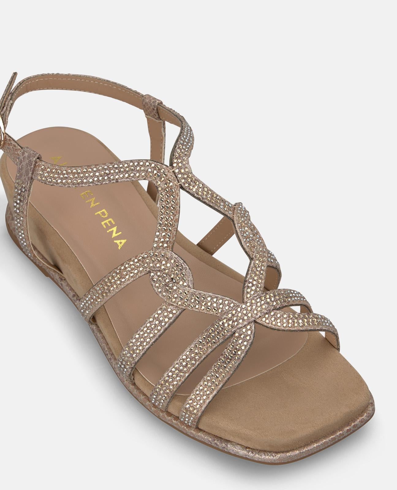 alma-en-pena-woven-strap-keilsandalette-camel-4-cm image 4