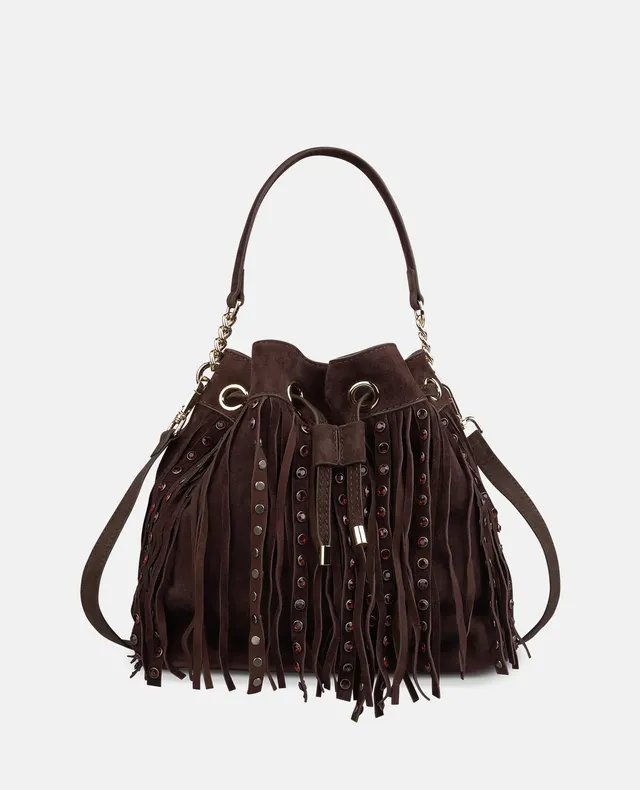 alma-en-pena-suede-candy-clutch-braun-mit-metalldetails image 1