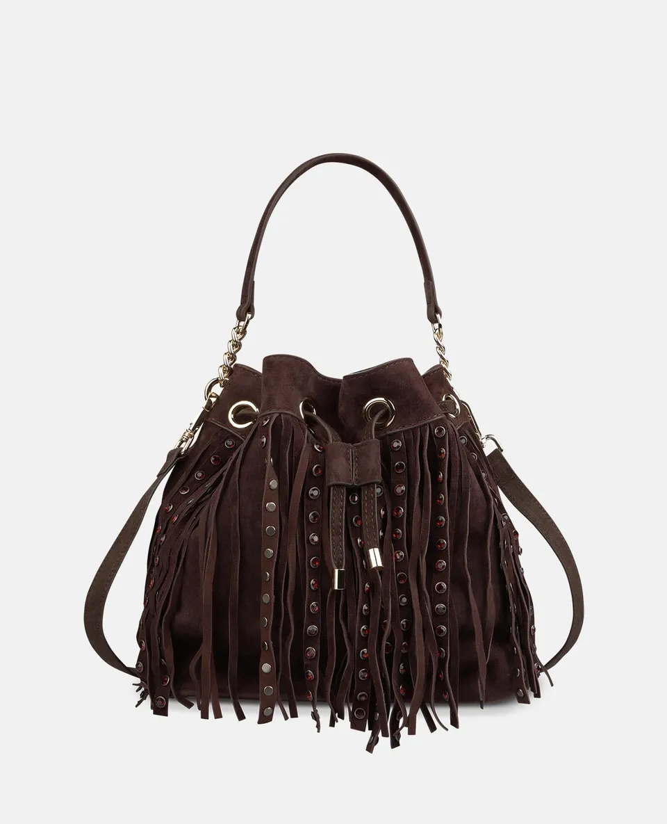 alma-en-pena-suede-candy-clutch-braun-mit-metalldetails image 1