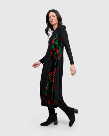 alembika-nocturne-crew-cocoon-kleid-roses image 5