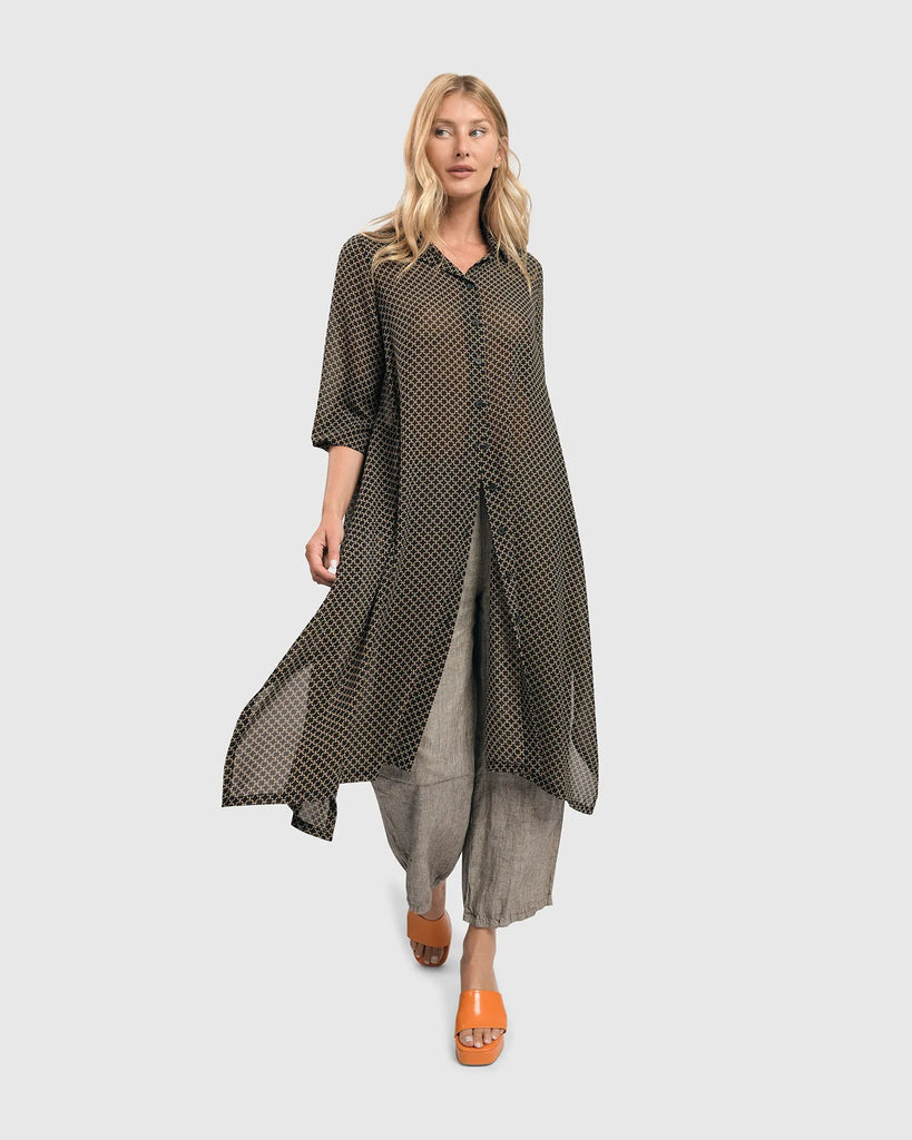 alembika-big-island-chiffon-tunic-chain-chiffon-tunika image 1