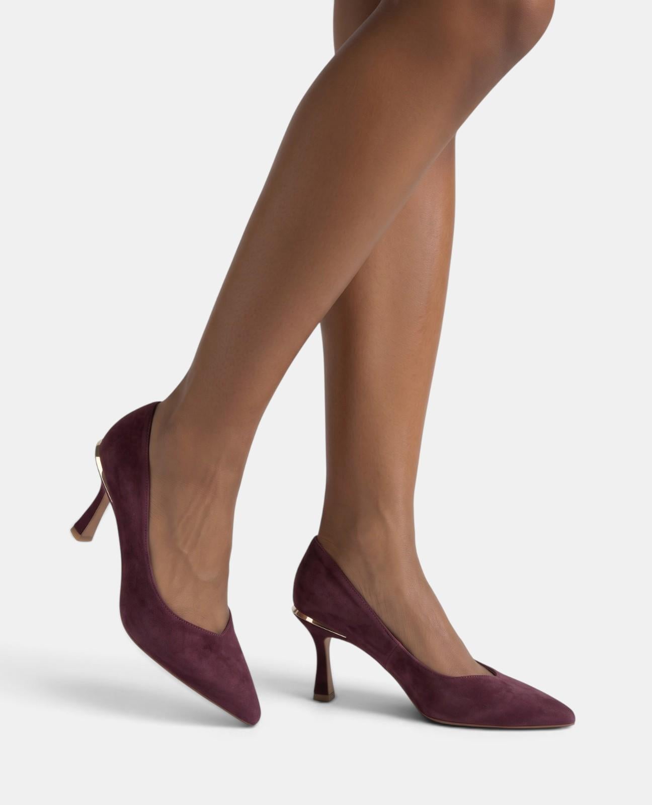 alma-en-pena-stiletto-pumps-bordeaux-lack-offene-zehenpartie-8-cm-absatz image 5
