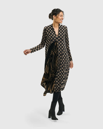 alembika-equinox-cocoon-kleid-gold-damen image 4