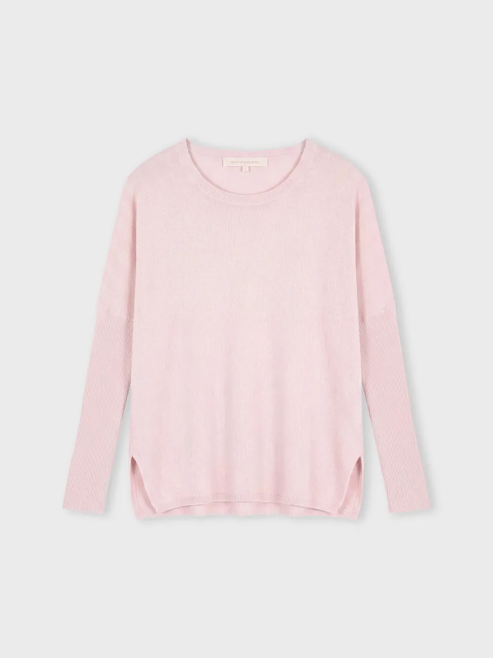 absolut-pull-poncho-astrid-damen-kaschmir-rundhals-rosa image 1