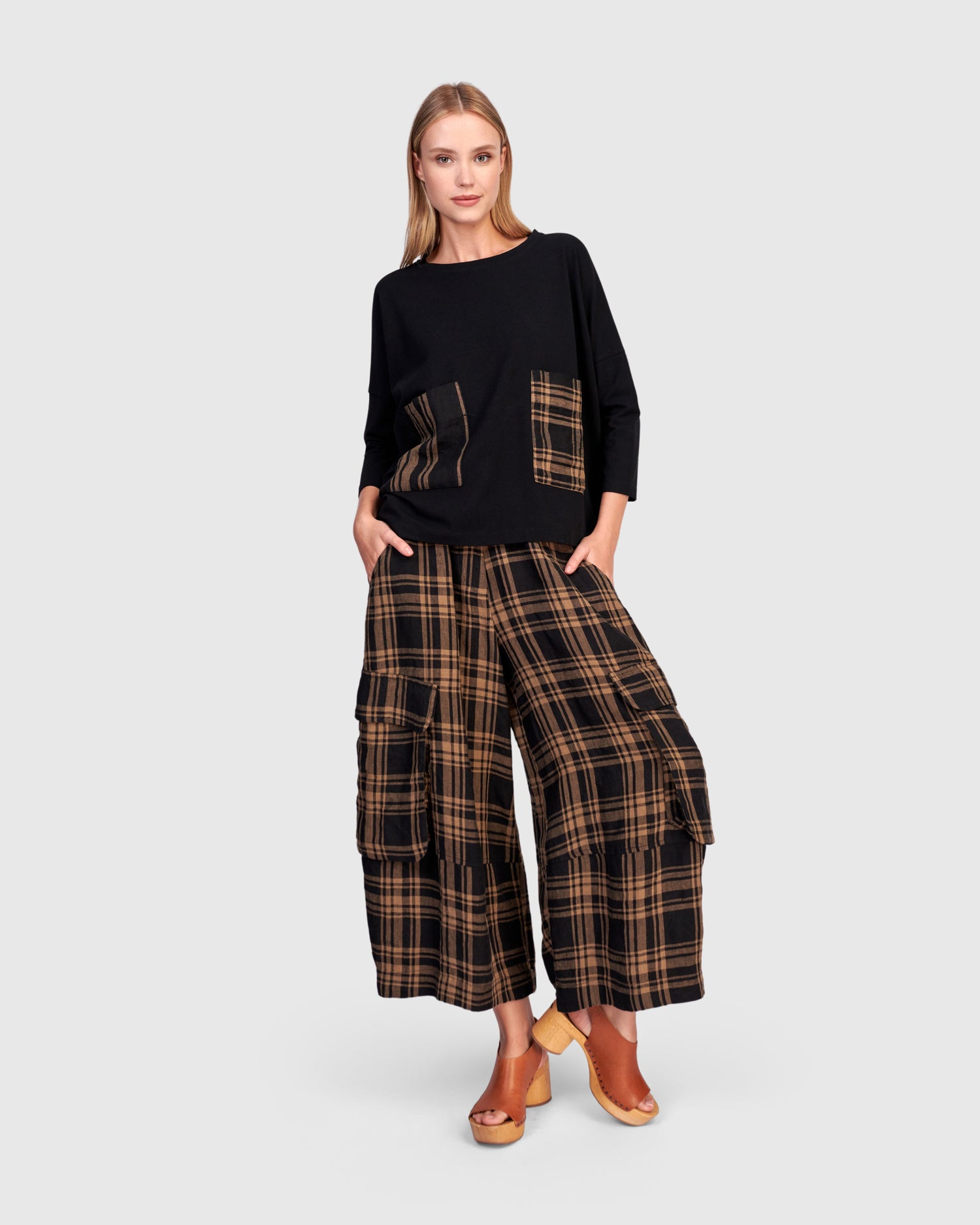 alembika-oud-pockets-top-schwarz-sepia-st805t image 2