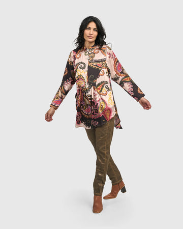 alembika-bernie-babydoll-top-paisley-satin-bluse image 4