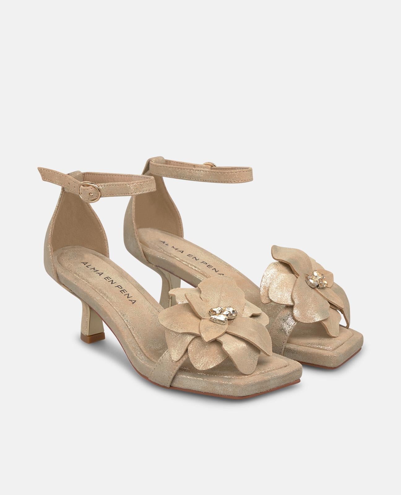 alma-en-pena-sandale-mit-blumen-applikation-beige-5-5-cm image 2
