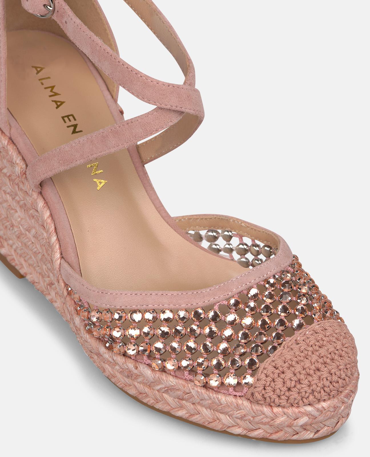 alma-en-pena-valenciana-keilsandale-mesh-strass-puderrosa-9-5-cm image 4