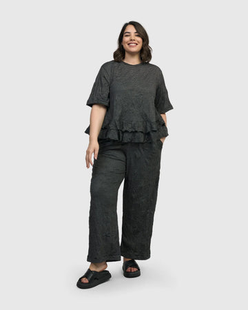 alembika-network-ruffle-tee-damen-shirt-stripes image 6