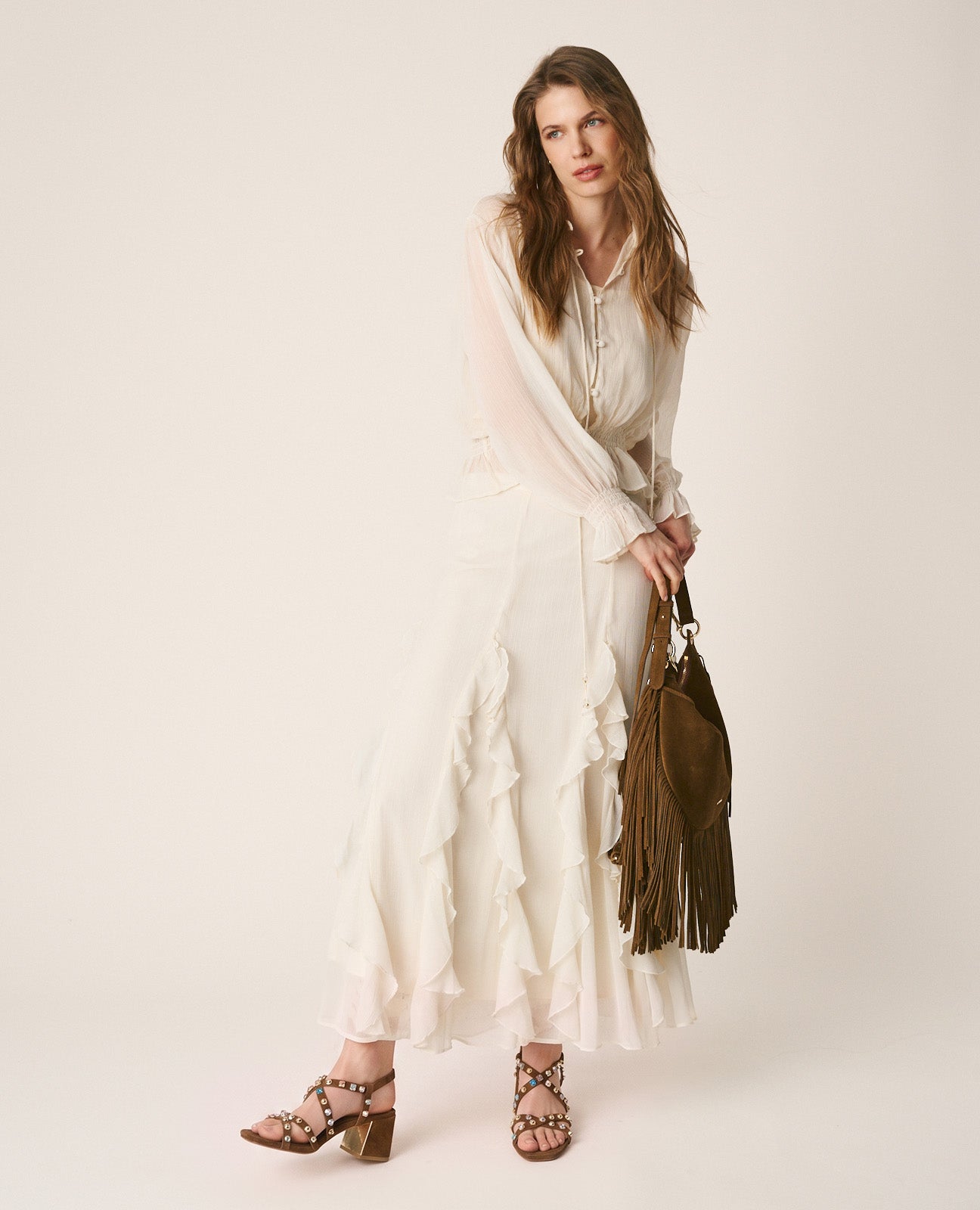 alma-en-pena-midi-chiffon-skirt-midi-chiffon-rock-wei image 5