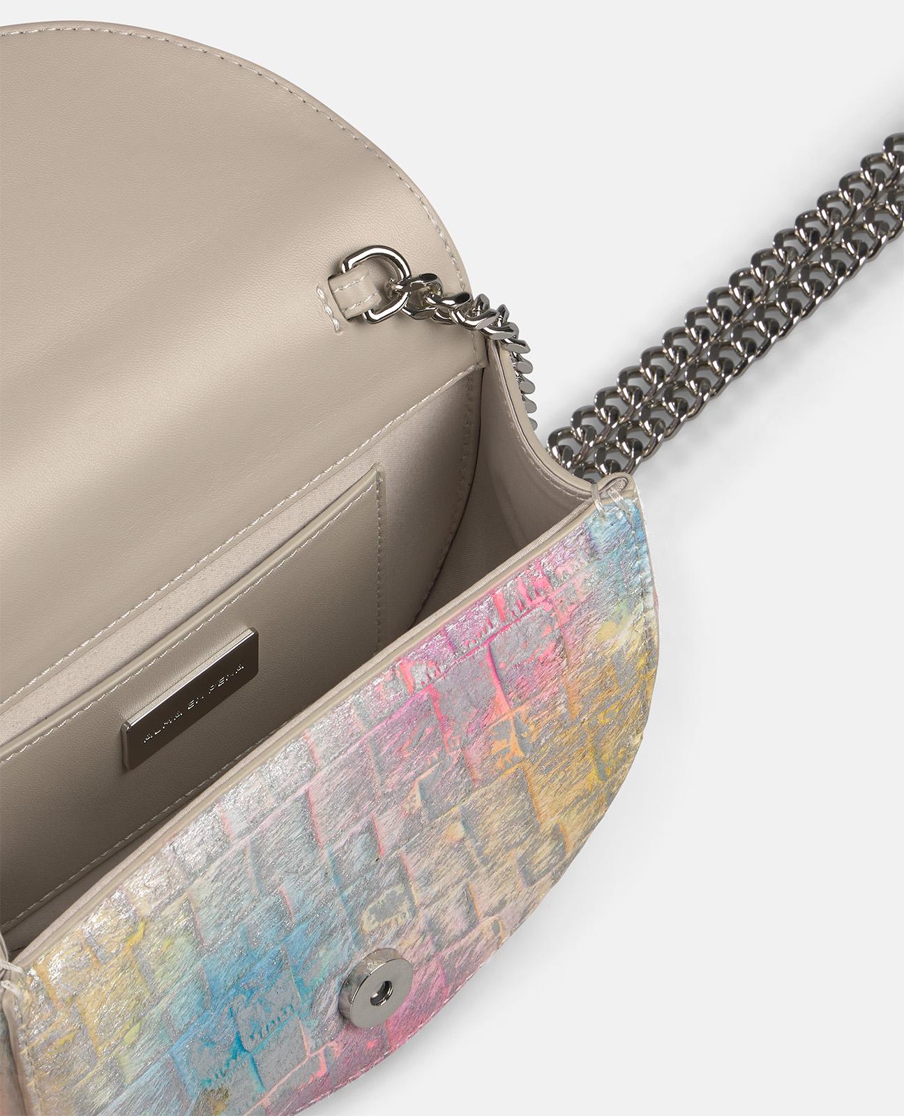 alma-en-pena-snake-shoulder-bag-halbmond-handtasche-leder-multicolor image 5