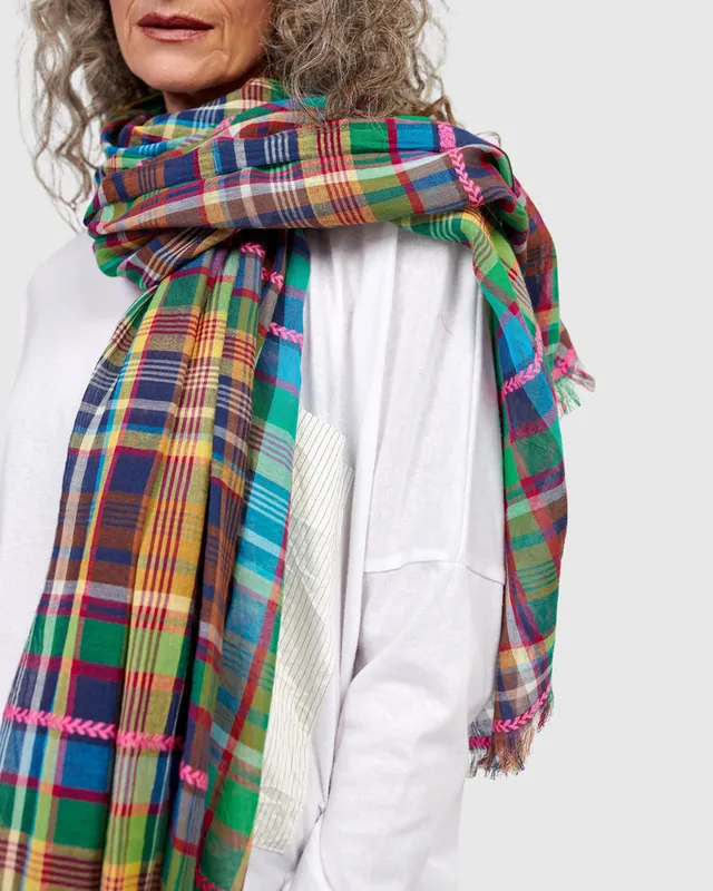 alembika-cbgb-scarf-check-damen-schal image 1