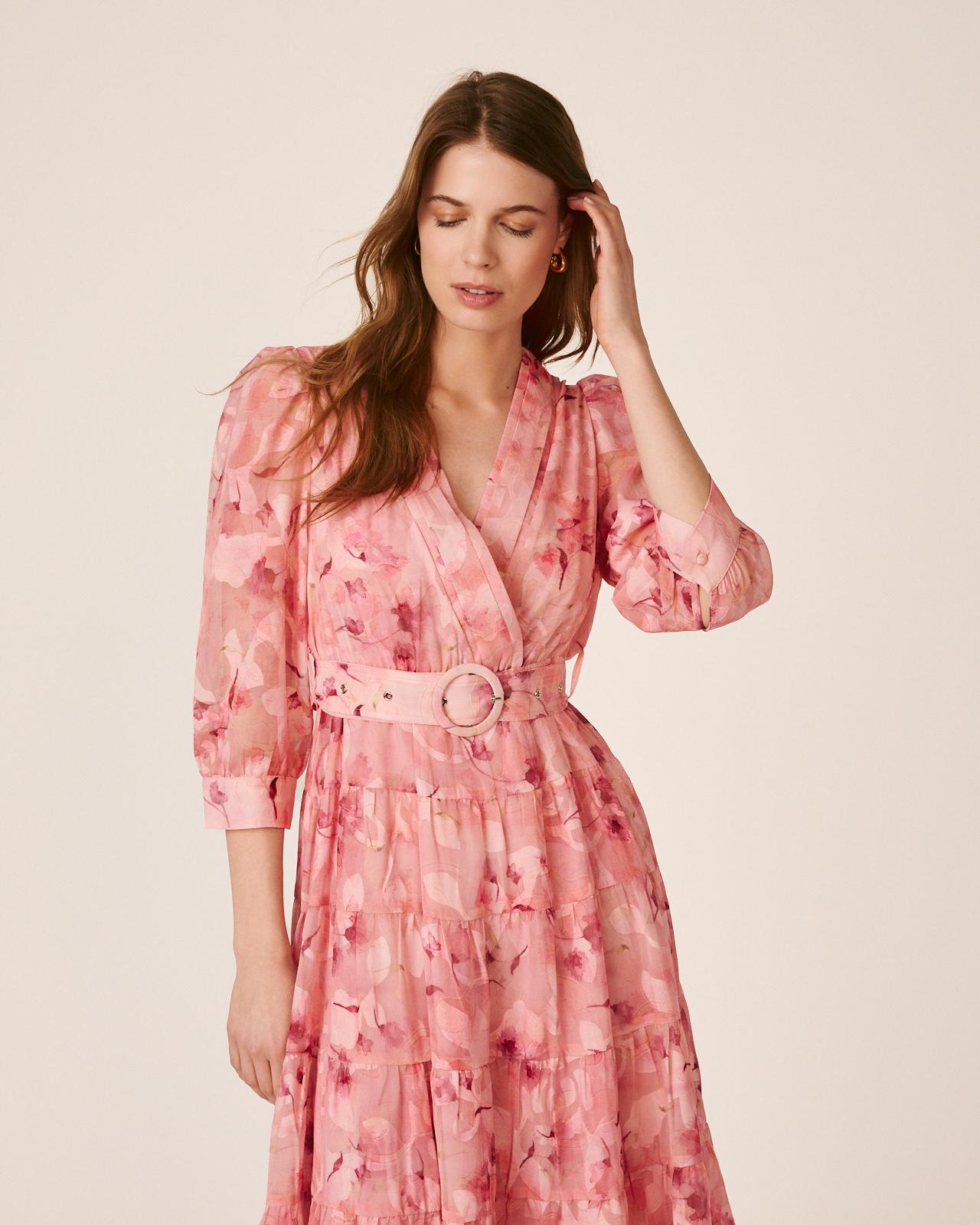 alma-en-pena-long-chiffon-dress-maxikleid-rosa-3-4-puff-rmel image 5