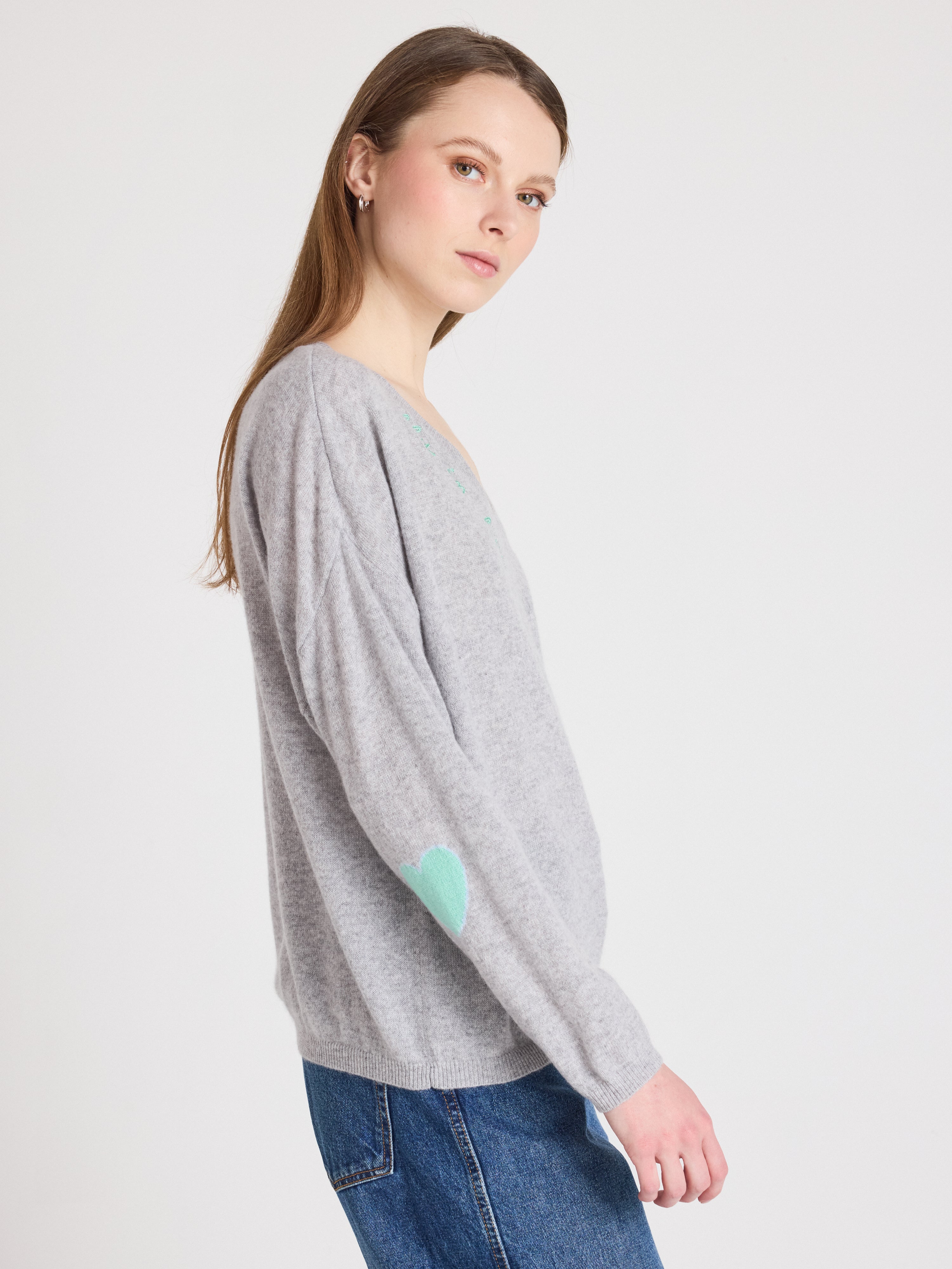 absolut-pull-kennedy-kaschmirpullover-damen-v-ausschnitt-grau image 3