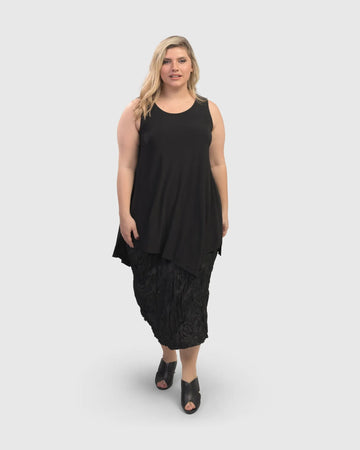 alembika-naomi-crinkle-skirt-dots-schwarz image 6