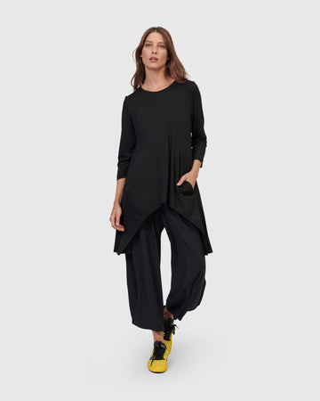 alembika-night-owl-tunikatop-langarm-black image 3