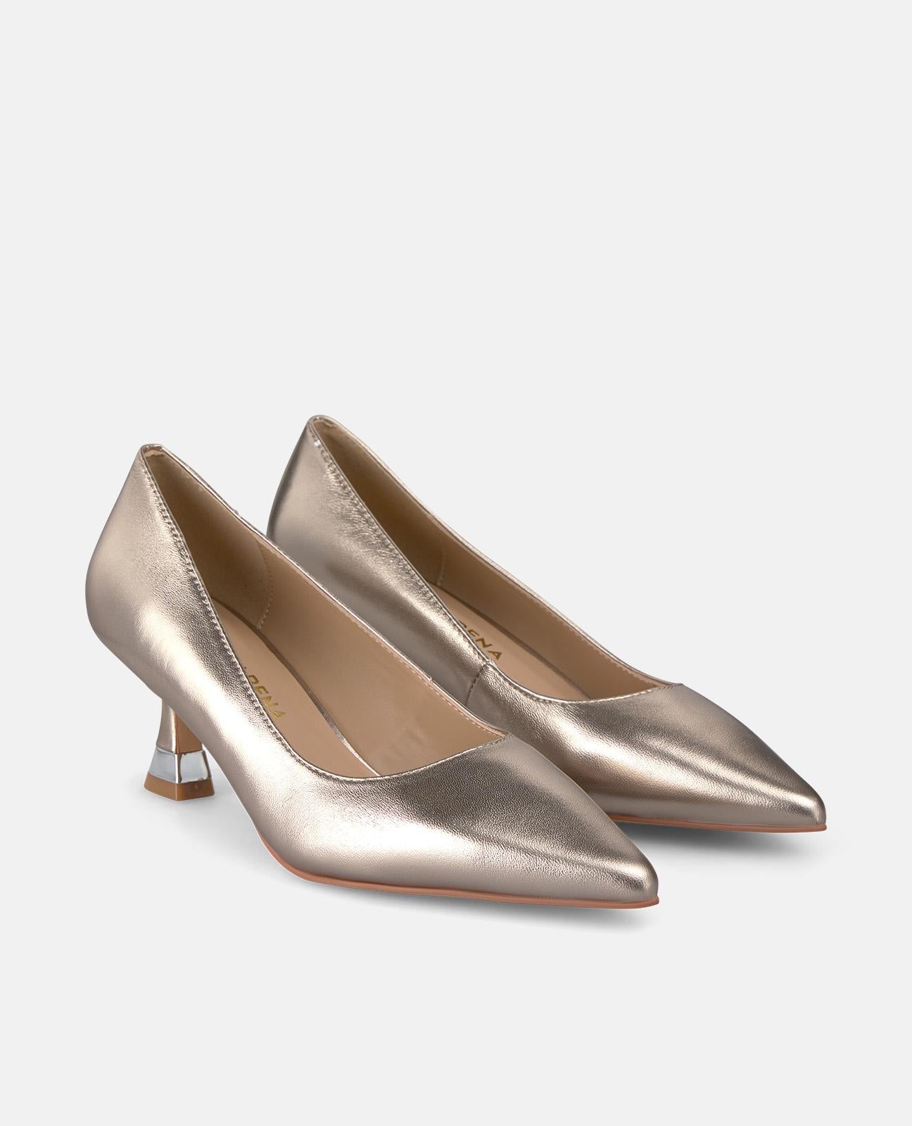 alma-en-pena-pumps-mit-niedrigem-absatz-6-cm-in-bronze image 2