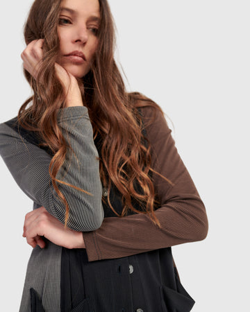 alembika-shadow-cupro-relaxed-cardigan-mix-strickjacke image 2