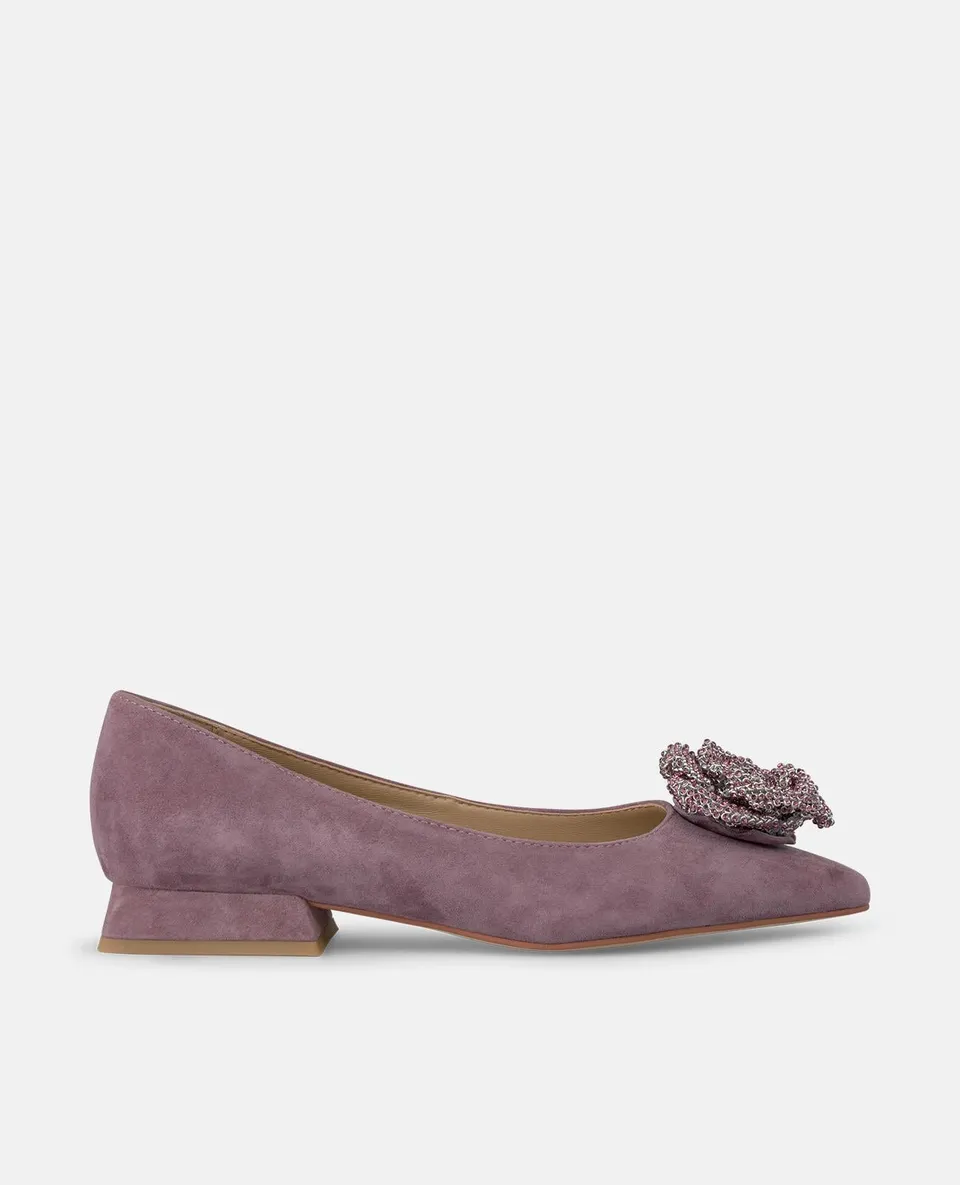 alma-en-pena-sharp-shoe-flower-ballerina-lavendel-flache-spitzenschuhe-mit-stras image 1