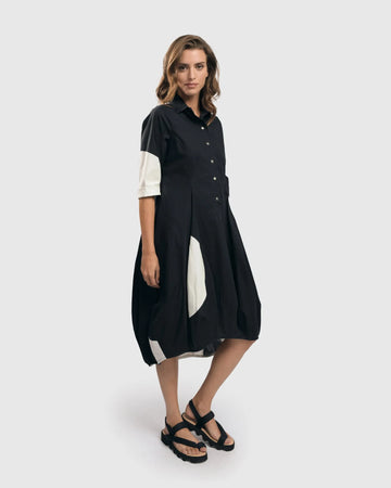 alembika-urban-dawn-wonderful-kleid-schwarz-wei image 6