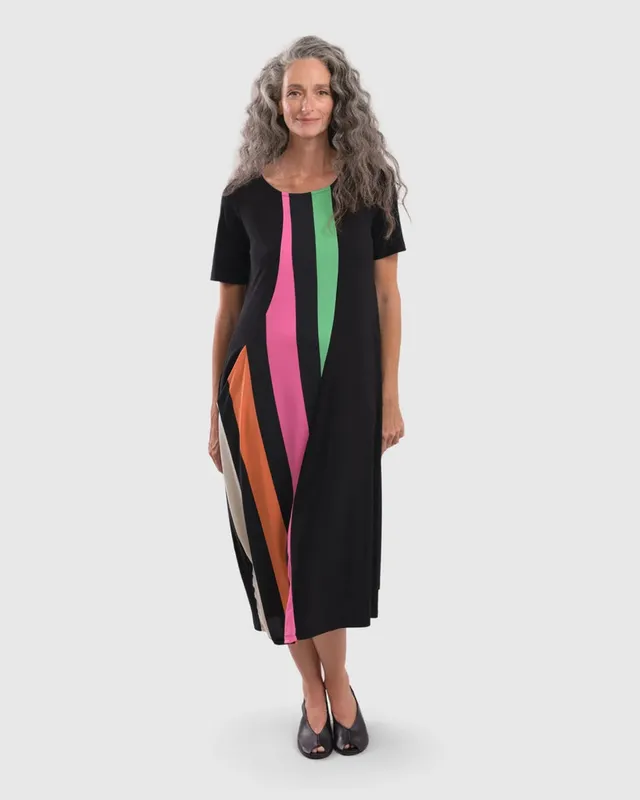 alembika-wave-swing-kleid-rainbow image 1