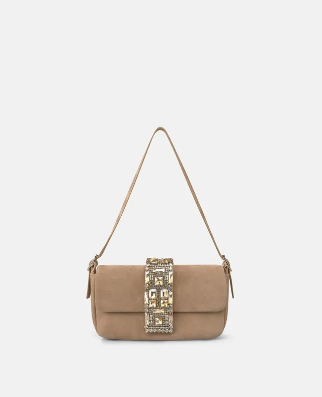 alma-en-pena-alfa-63469-leder-schultertasche-mit-strass-arena image 1