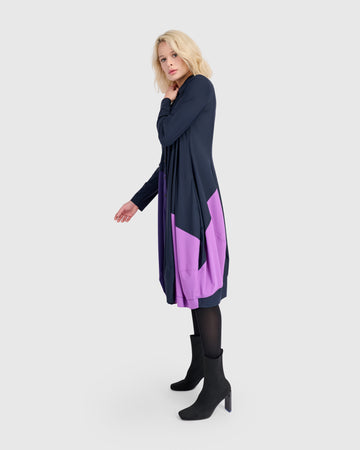 alembika-tekbika-barb-colorblock-dress-navy-mix-kleid image 7