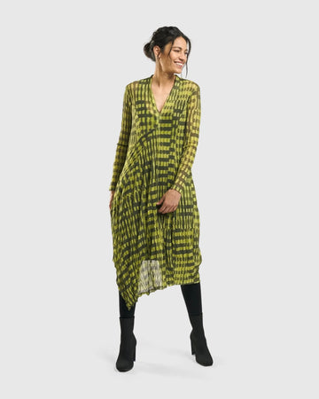 alembika-nirvana-a-linien-kleid-gelb image 4
