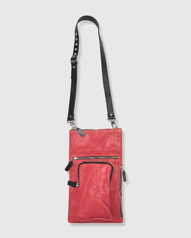 alembika-flat-stash-pouch-tasche-vermillion-damen-leder-pouch image 1