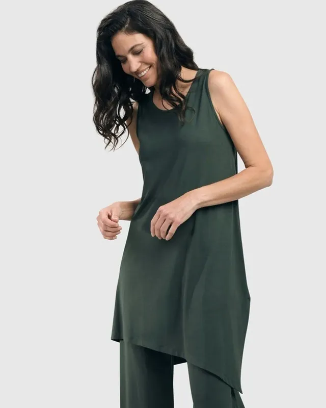 alembika-essential-sleeveless-tunic-top-tunika-gr-n image 1