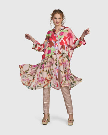 alembika-cherry-blossom-babydoll-top-damen-tunikakleid-blush image 2