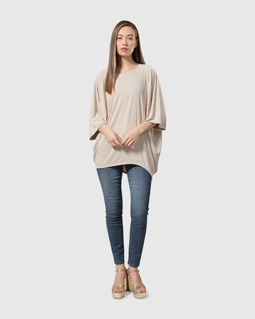 alembika-essential-favorite-cupro-blouson-top-ivory image 3