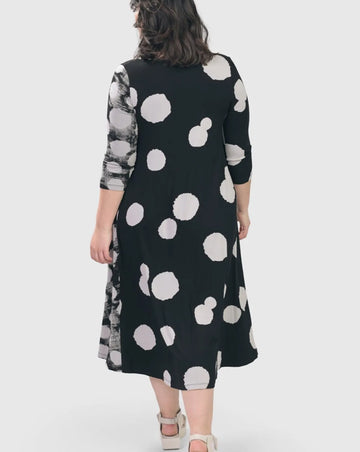 alembika-spot-swing-dress-damen-kleid-schwarz image 6