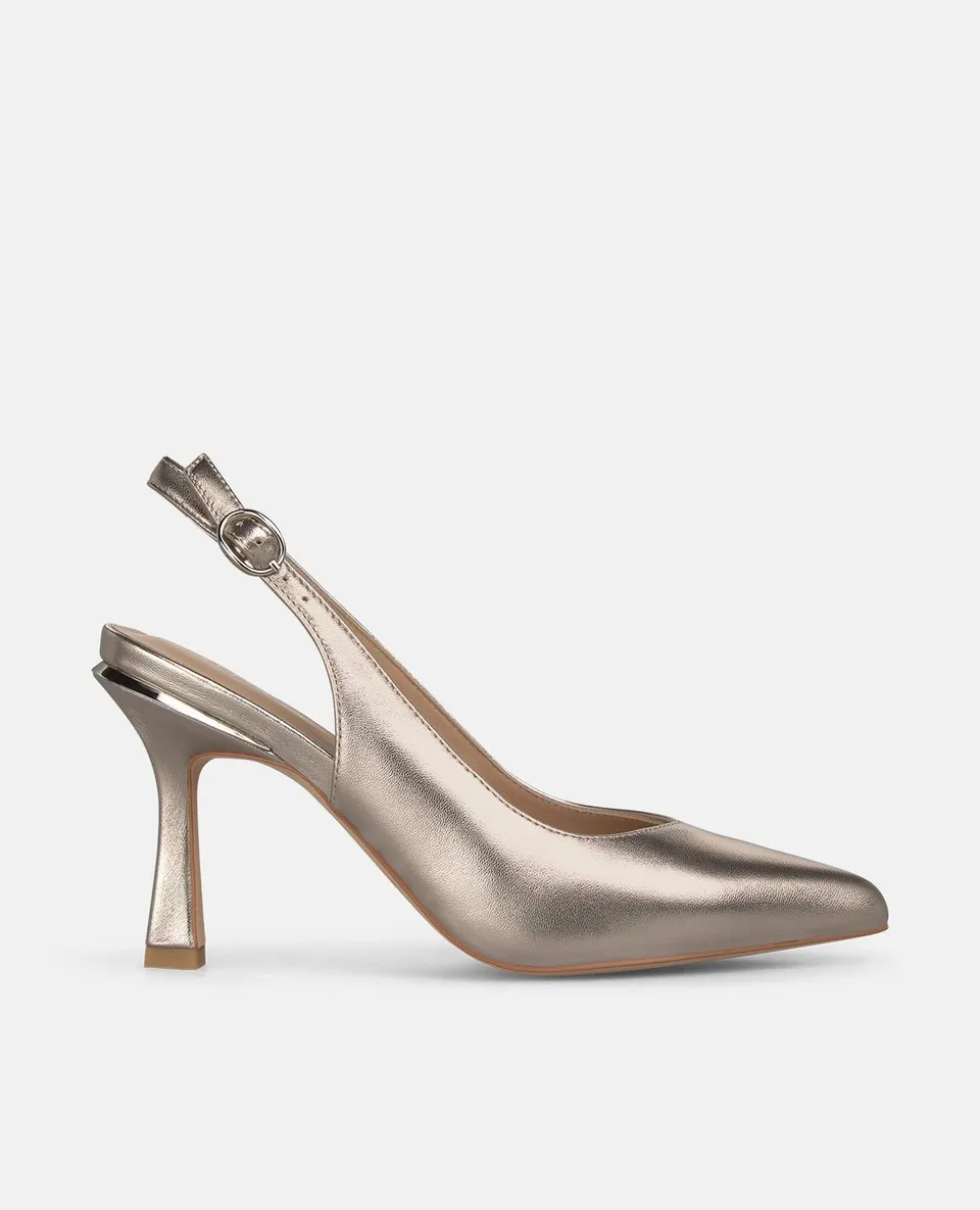 alma-en-pena-slingback-pumps-bronze-metallic-9-cm image 1
