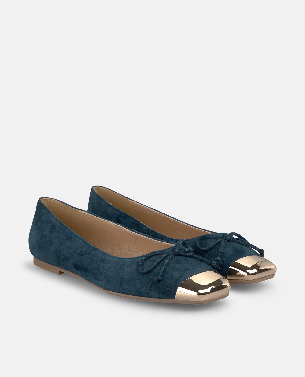 alma-en-pena-ballerina-mit-schleife-metallic-marineblau-0-8-cm image 2