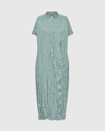alembika-crinkle-maxi-hemdkleid-teal image 8