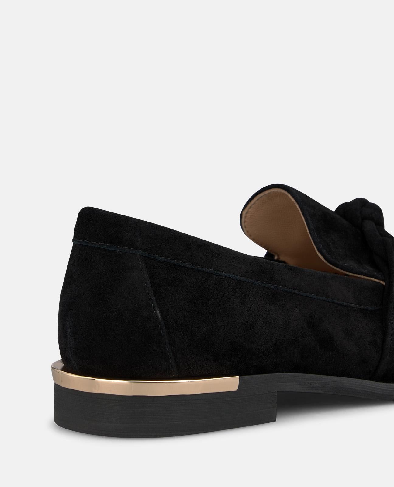 alma-en-pena-loafer-leder-schwarz-mit-schleife image 4