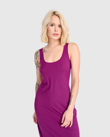 alembika-essential-slip-dress-damen-slipkleid-fuchsia image 4