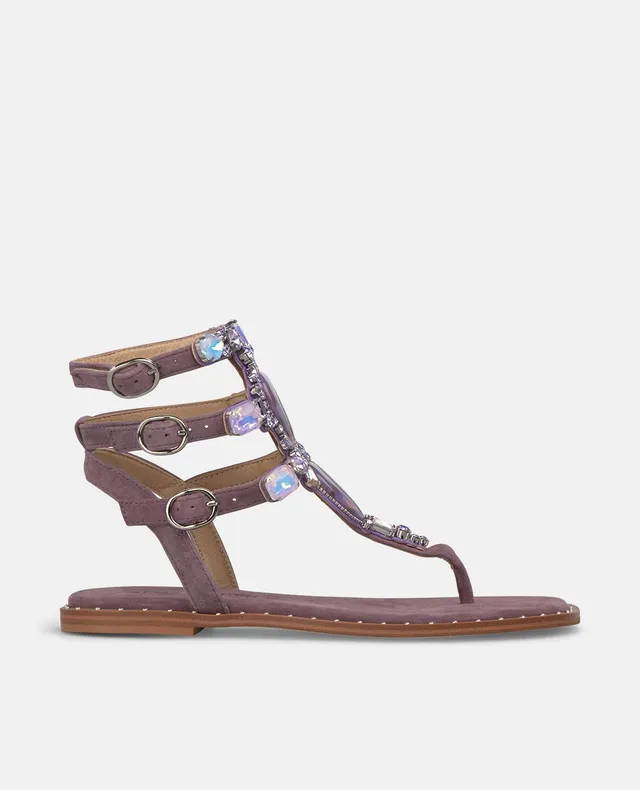 alma-en-pena-sandalen-im-greek-style-lavendel-flach-1-cm image 1